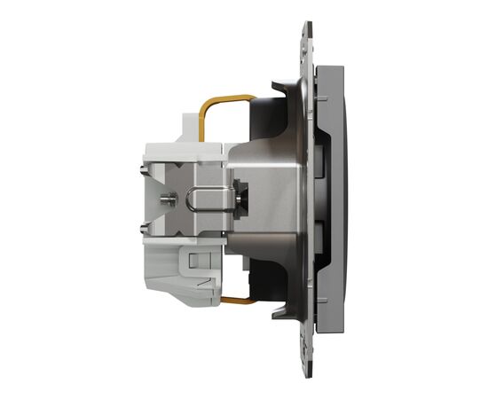 Розетка Schneider Electric ASFORA со штор. антрацит (EPH2900271), изображение 3 Розетка Schneider Electric ASFORA со штор. антрацит (EPH2900271), изображение 3