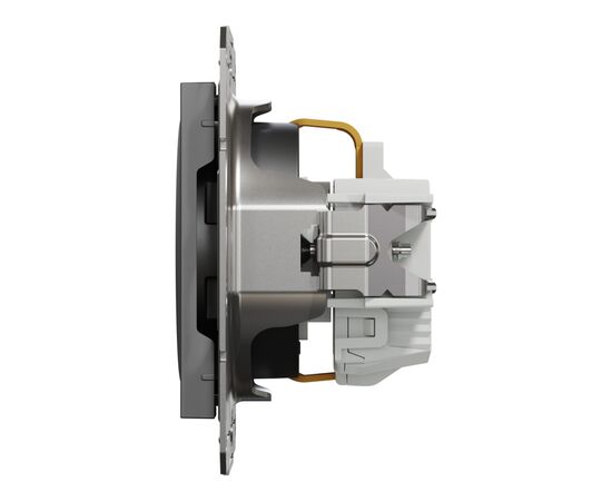 Розетка Schneider Electric ASFORA со штор. антрацит (EPH2900271), изображение 4 Розетка Schneider Electric ASFORA со штор. антрацит (EPH2900271), изображение 4