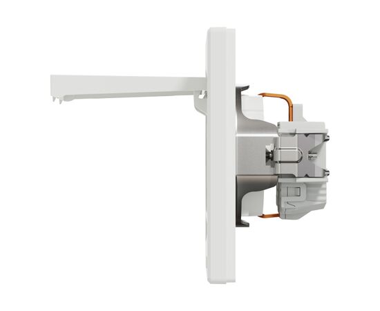 Розетка Schneider Electric ASFORA з кришкою, біла (EPH3100121), изображение 4 Розетка Schneider Electric ASFORA з кришкою, біла (EPH3100121), изображение 4