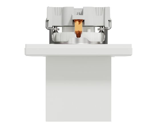 Розетка Schneider Electric ASFORA з кришкою, біла (EPH3100121), изображение 5 Розетка Schneider Electric ASFORA з кришкою, біла (EPH3100121), изображение 5