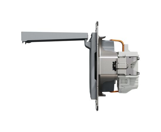 Розетка Schneider Electric ASFORA з кришкою, сталь (EPH3100162), изображение 4 Розетка Schneider Electric ASFORA з кришкою, сталь (EPH3100162), изображение 4