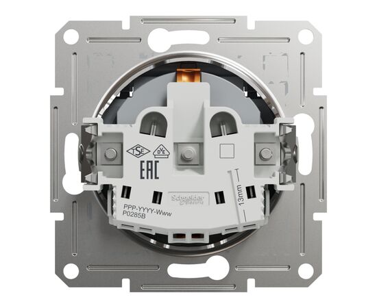 Розетка Schneider Electric ASFORA з кришкою, сталь (EPH3100162), изображение 8 Розетка Schneider Electric ASFORA з кришкою, сталь (EPH3100162), изображение 8