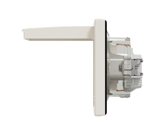Розетка Schneider Electric ASFORA з кришкою IP44, крем (EPH3100323), изображение 4 Розетка Schneider Electric ASFORA з кришкою IP44, крем (EPH3100323), изображение 4