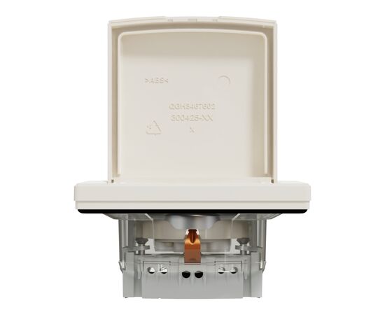 Розетка Schneider Electric ASFORA з кришкою IP44, крем (EPH3100323), изображение 6 Розетка Schneider Electric ASFORA з кришкою IP44, крем (EPH3100323), изображение 6