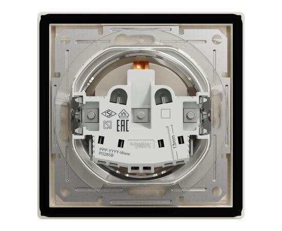 Розетка Schneider Electric ASFORA з кришкою IP44, крем (EPH3100323), изображение 8 Розетка Schneider Electric ASFORA з кришкою IP44, крем (EPH3100323), изображение 8