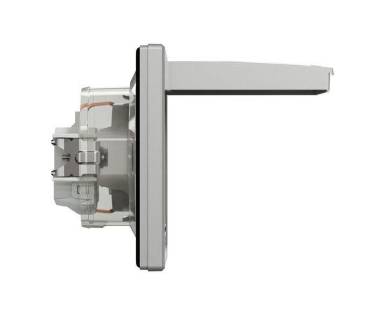 Розетка Schneider Electric ASFORA з кришкою IP44, алюміній (EPH3100361), изображение 3 Розетка Schneider Electric ASFORA з кришкою IP44, алюміній (EPH3100361), изображение 3