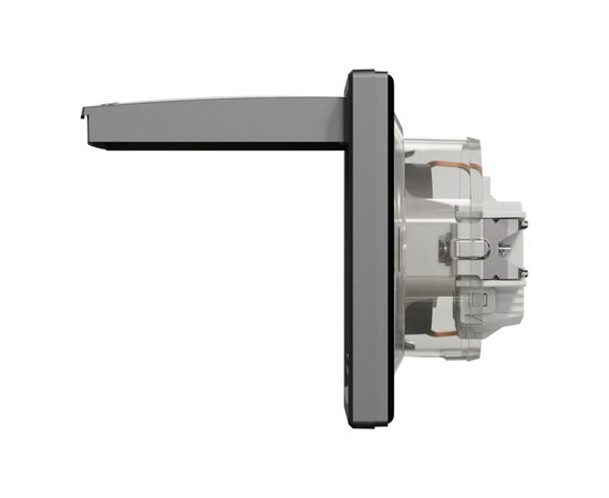 Розетка Schneider Electric ASFORA IP44, антрацит (EPH3100371), изображение 4 Розетка Schneider Electric ASFORA IP44, антрацит (EPH3100371), изображение 4