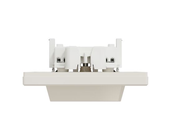 Розетка Schneider Electric ASFORA без заземления двойная крем (EPH9700123), изображение 5 Розетка Schneider Electric ASFORA без заземления двойная крем (EPH9700123), изображение 5