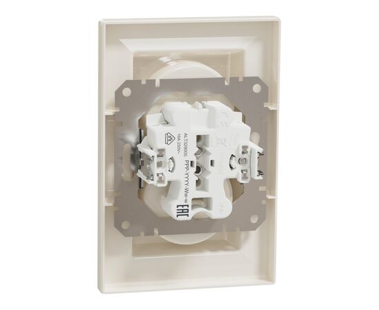 Розетка Schneider Electric ASFORA без заземления двойная крем (EPH9700123), изображение 7 Розетка Schneider Electric ASFORA без заземления двойная крем (EPH9700123), изображение 7