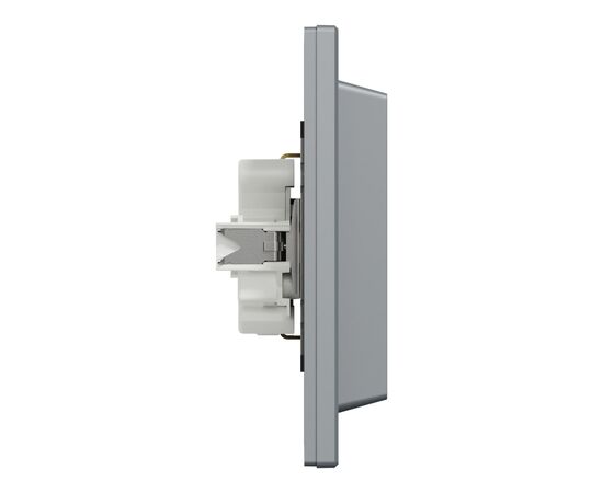 Розетка Schneider Electric ASFORA с заземлением двойная сталь 16А (EPH9900162), изображение 3 Розетка Schneider Electric ASFORA с заземлением двойная сталь 16А (EPH9900162), изображение 3