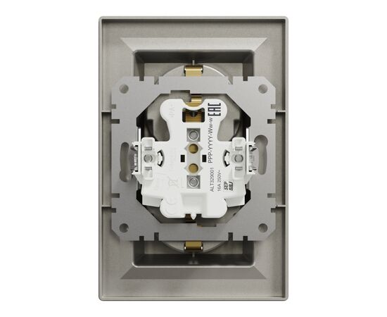 Розетка Schneider Electric ASFORA с заземлением двойная бронза 16А (EPH9900169), изображение 8 Розетка Schneider Electric ASFORA с заземлением двойная бронза 16А (EPH9900169), изображение 8