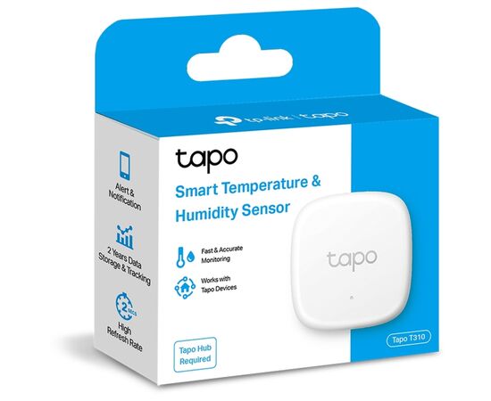 Датчик температуры TP-Link TAPO-T310, изображение 2 Датчик температуры TP-Link TAPO-T310, изображение 2