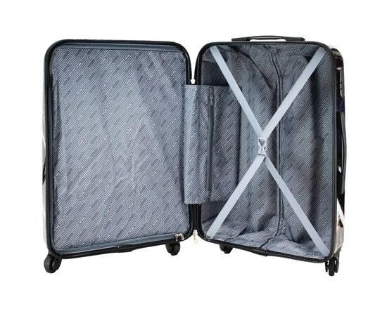 Чемодан Semi Line 28" L T5730-1 Black Marble (DAS303338), изображение 6 Чемодан Semi Line 28" L T5730-1 Black Marble (DAS303338), изображение 6