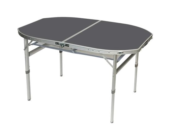 Туристический стол Bo-Camp Case Model Oval 120x80 cm Grey (1404415) (DAS303277)