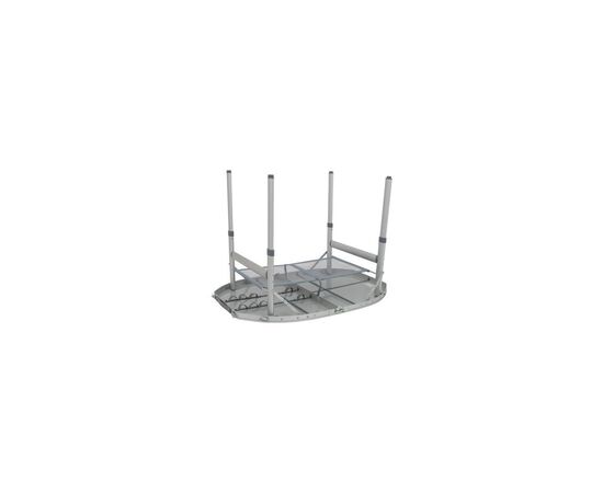 Туристический стол Bo-Camp Premium Oval 100x70 cm Grey (1404424) (DAS303284), изображение 8 Туристический стол Bo-Camp Premium Oval 100x70 cm Grey (1404424) (DAS303284), изображение 8