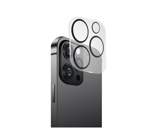 Стекло защитное Intaleo Camera Lens Apple Iphone 14 Pro/14 Pro Max Black (1283126576836), изображение 2 Стекло защитное Intaleo Camera Lens Apple Iphone 14 Pro/14 Pro Max Black (1283126576836), изображение 2