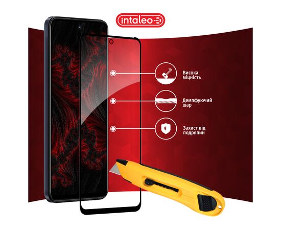 Стекло защитное Intaleo Full Glue MOTO G13/G23/G53 Black (1283126567308), изображение 5 Стекло защитное Intaleo Full Glue MOTO G13/G23/G53 Black (1283126567308), изображение 5