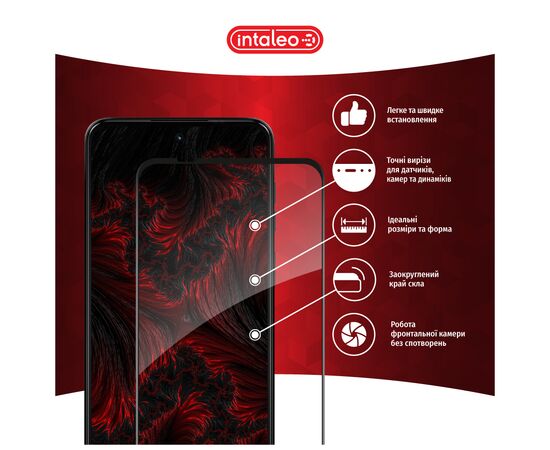 Стекло защитное Intaleo Full Glue MOTO G14 Black (1283126577772), изображение 3 Стекло защитное Intaleo Full Glue MOTO G14 Black (1283126577772), изображение 3