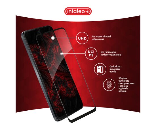 Стекло защитное Intaleo Full Glue MOTO G14 Black (1283126577772), изображение 4 Стекло защитное Intaleo Full Glue MOTO G14 Black (1283126577772), изображение 4