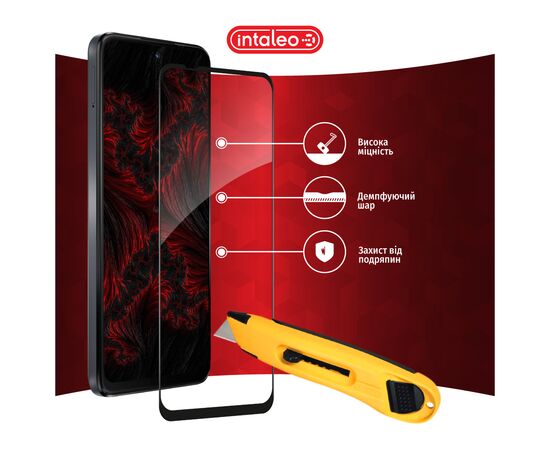 Стекло защитное Intaleo Full Glue MOTO G14 Black (1283126577772), изображение 5 Стекло защитное Intaleo Full Glue MOTO G14 Black (1283126577772), изображение 5