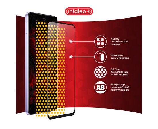 Скло захисне Intaleo Full Glue Oppo A80 Black (1283126598777), зображення 7 Скло захисне Intaleo Full Glue Oppo A80 Black (1283126598777), зображення 7