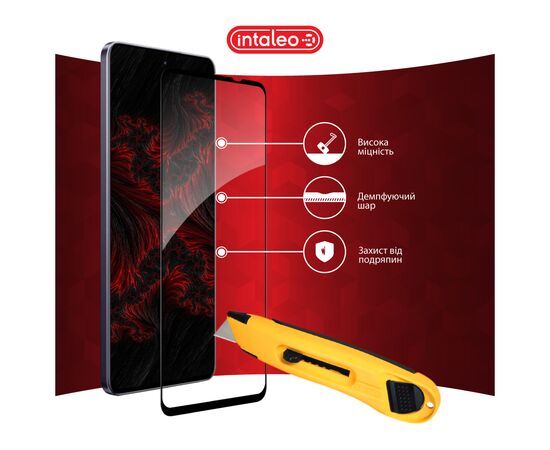 Стекло защитное Intaleo Full Glue Realme 13 5G Black (1283126607585), изображение 5 Стекло защитное Intaleo Full Glue Realme 13 5G Black (1283126607585), изображение 5