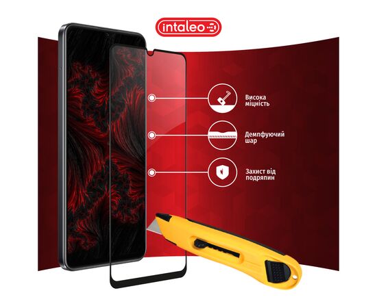 Стекло защитное Intaleo Full Glue RealMe C53 Black (1283126577833), изображение 5 Стекло защитное Intaleo Full Glue RealMe C53 Black (1283126577833), изображение 5