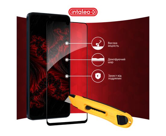 Скло захисне Intaleo Full Glue Samsung A06 Black (1283126598708), зображення 5 Скло захисне Intaleo Full Glue Samsung A06 Black (1283126598708), зображення 5