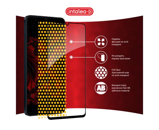 Скло захисне Intaleo Full Glue Samsung A06 Black (1283126598708), зображення 7 Скло захисне Intaleo Full Glue Samsung A06 Black (1283126598708), зображення 7