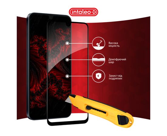 Стекло защитное Intaleo Full Glue Samsung A16 Black (1283126598715), изображение 5 Стекло защитное Intaleo Full Glue Samsung A16 Black (1283126598715), изображение 5