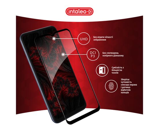 Стекло защитное Intaleo Full Glue Samsung M14 Black (1283126579912), изображение 4 Стекло защитное Intaleo Full Glue Samsung M14 Black (1283126579912), изображение 4