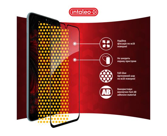 Стекло защитное Intaleo Full Glue Samsung M34 5G Black (1283126575761), изображение 7 Стекло защитное Intaleo Full Glue Samsung M34 5G Black (1283126575761), изображение 7