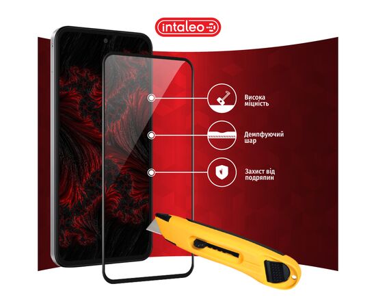 Стекло защитное Intaleo Full Glue Samsung M35 Black (1283126593864), изображение 5 Стекло защитное Intaleo Full Glue Samsung M35 Black (1283126593864), изображение 5