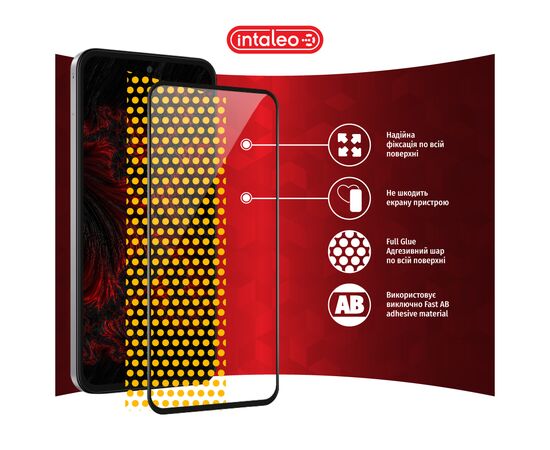 Стекло защитное Intaleo Full Glue Samsung M35 Black (1283126593864), изображение 7 Стекло защитное Intaleo Full Glue Samsung M35 Black (1283126593864), изображение 7
