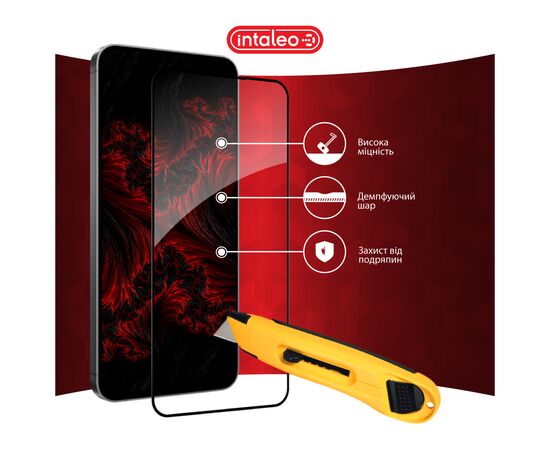 Стекло защитное Intaleo Full Glue Samsung S24 FE Black (1283126594854), изображение 5 Стекло защитное Intaleo Full Glue Samsung S24 FE Black (1283126594854), изображение 5