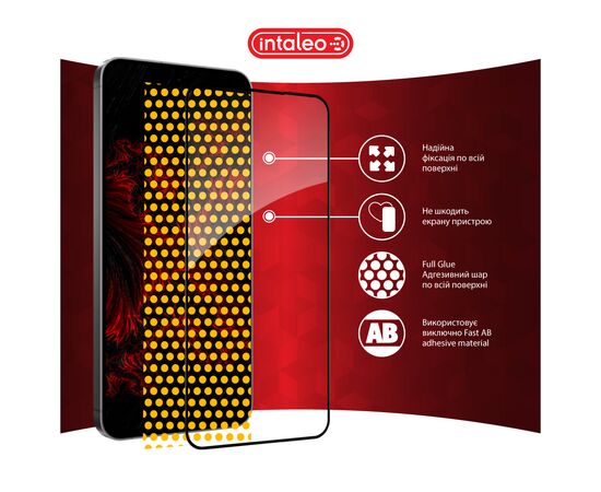 Стекло защитное Intaleo Full Glue Samsung S24 FE Black (1283126594854), изображение 7 Стекло защитное Intaleo Full Glue Samsung S24 FE Black (1283126594854), изображение 7
