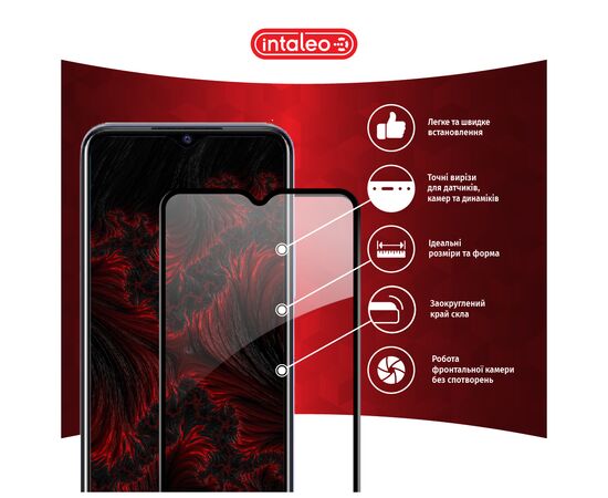 Стекло защитное Intaleo Full Glue Vivo Y21S Black (1283126527012), изображение 3 Стекло защитное Intaleo Full Glue Vivo Y21S Black (1283126527012), изображение 3
