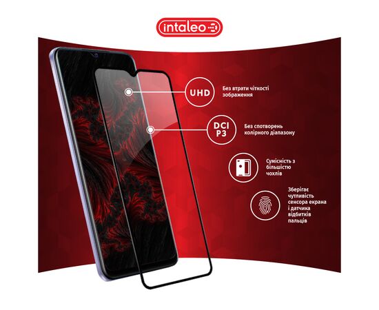 Стекло защитное Intaleo Full Glue Vivo Y21S Black (1283126527012), изображение 4 Стекло защитное Intaleo Full Glue Vivo Y21S Black (1283126527012), изображение 4