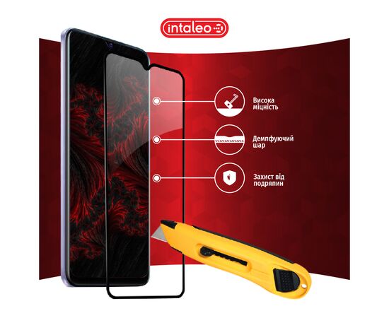 Стекло защитное Intaleo Full Glue Vivo Y21S Black (1283126527012), изображение 5 Стекло защитное Intaleo Full Glue Vivo Y21S Black (1283126527012), изображение 5