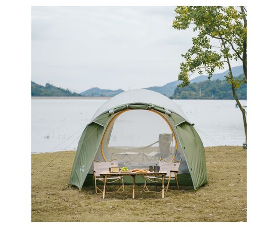 Намет Naturehike KOTA 4 CNK2450WS041, темно-зелений (6927595777886), зображення 11 Намет Naturehike KOTA 4 CNK2450WS041, темно-зелений (6927595777886), зображення 11