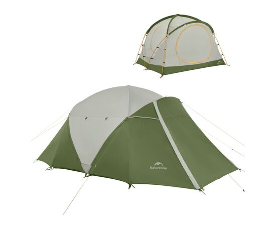 Палатка Naturehike KOTA 4 CNK2450WS041, темно-зелений (6927595777886)