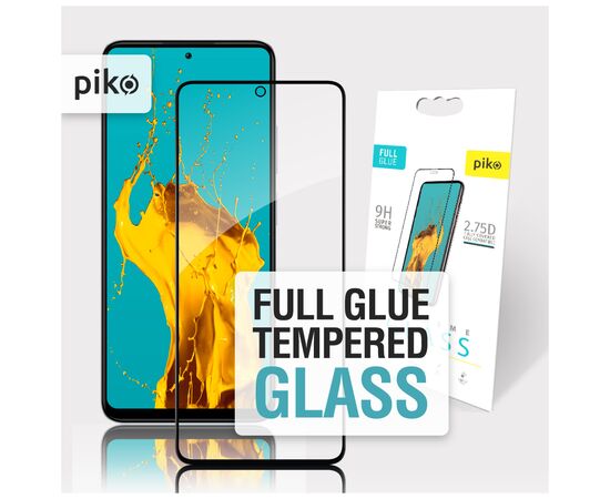 Стекло защитное Piko Full Glue Xiaomi Redmi Note 12 Black (1283126549373), изображение 5