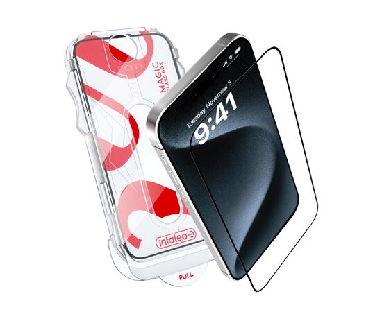Скло захисне Intaleo MagicBox Apple iPhone 15 PRO (4820266742850), зображення 2 Скло захисне Intaleo MagicBox Apple iPhone 15 PRO (4820266742850), зображення 2
