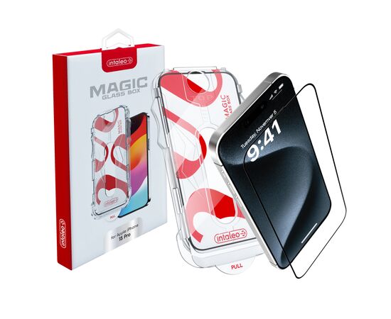 Стекло защитное Intaleo MagicBox Apple iPhone 15 PRO (4820266742850)