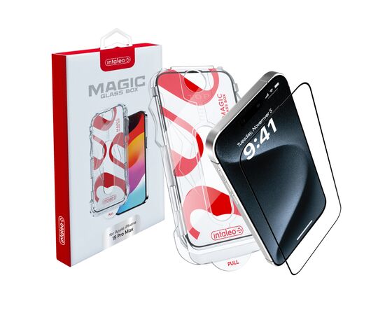 Скло захисне Intaleo MagicBox Apple iPhone 15 PRO MAX (4820266742867)