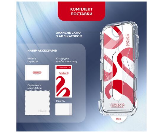 Скло захисне Intaleo MagicBox Apple iPhone 16 PRO (4820266742911), зображення 7 Скло захисне Intaleo MagicBox Apple iPhone 16 PRO (4820266742911), зображення 7