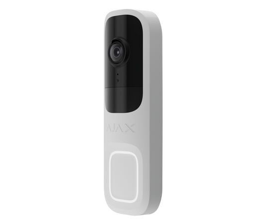 Вызывная панель Ajax Doorbell White, изображение 2 Вызывная панель Ajax Doorbell White, изображение 2