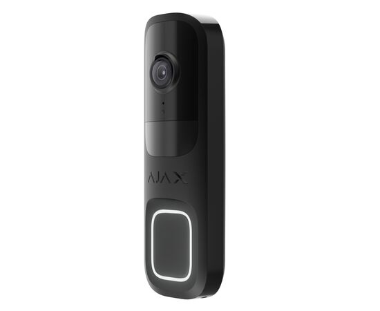 Вызывная панель Ajax Doorbell black, изображение 2 Вызывная панель Ajax Doorbell black, изображение 2