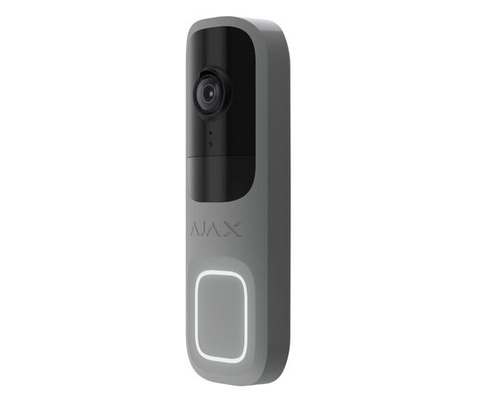 Вызывная панель Ajax Doorbell grey, изображение 2 Вызывная панель Ajax Doorbell grey, изображение 2