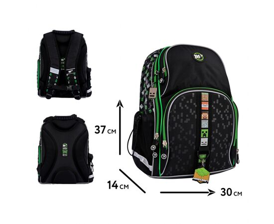 Рюкзак школьный Yes Minecraft Game S-100 (559875), изображение 2